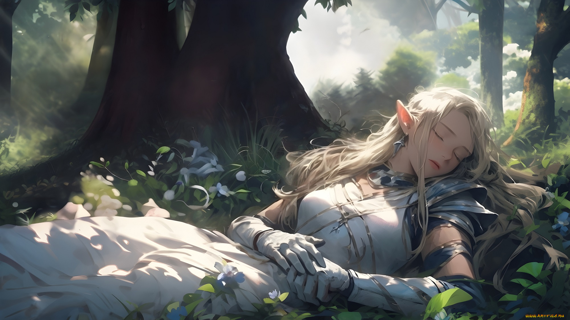 фэнтези, эльфы, сон