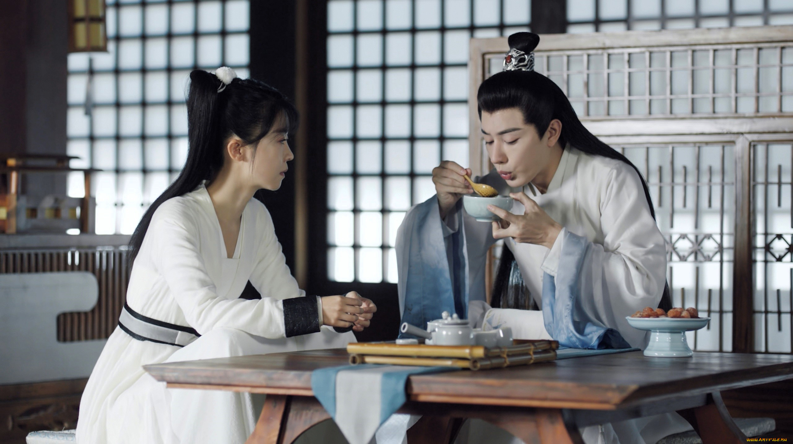 кино, фильмы, the, inextricable, destiny, девушка, парень, еда