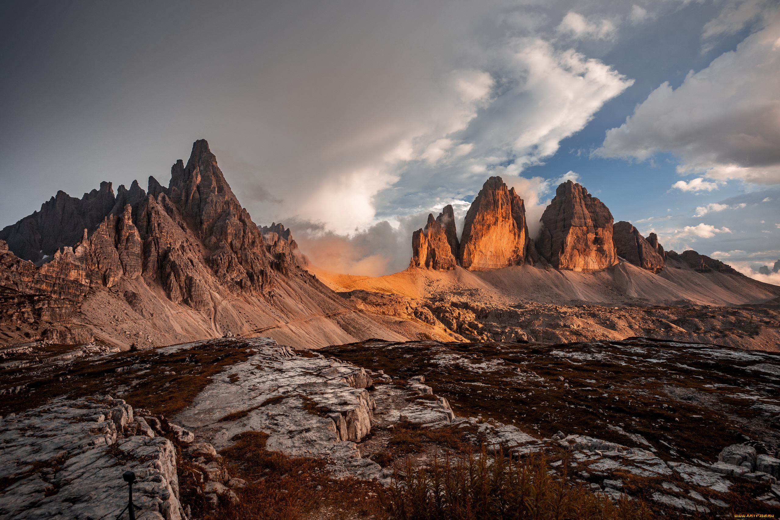 tre, cime, di, lavaredo, природа, горы, tre, cime, di, lavaredo