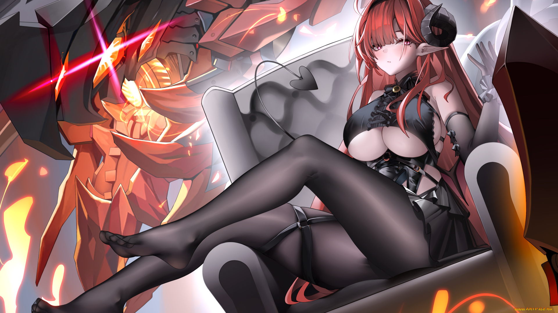 аниме, azur, lane, девушка