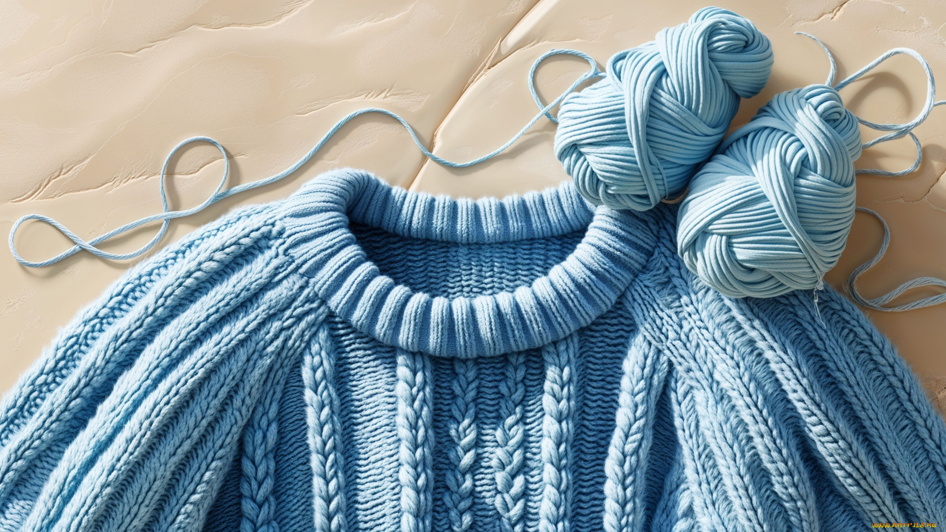разное, одежда, , обувь, , текстиль, , экипировка, голубой, вязаный, свитер, нитки