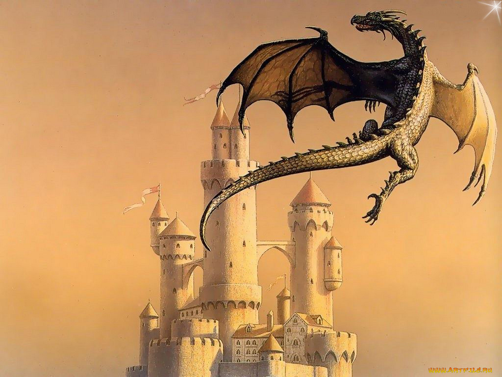 фэнтези, драконы