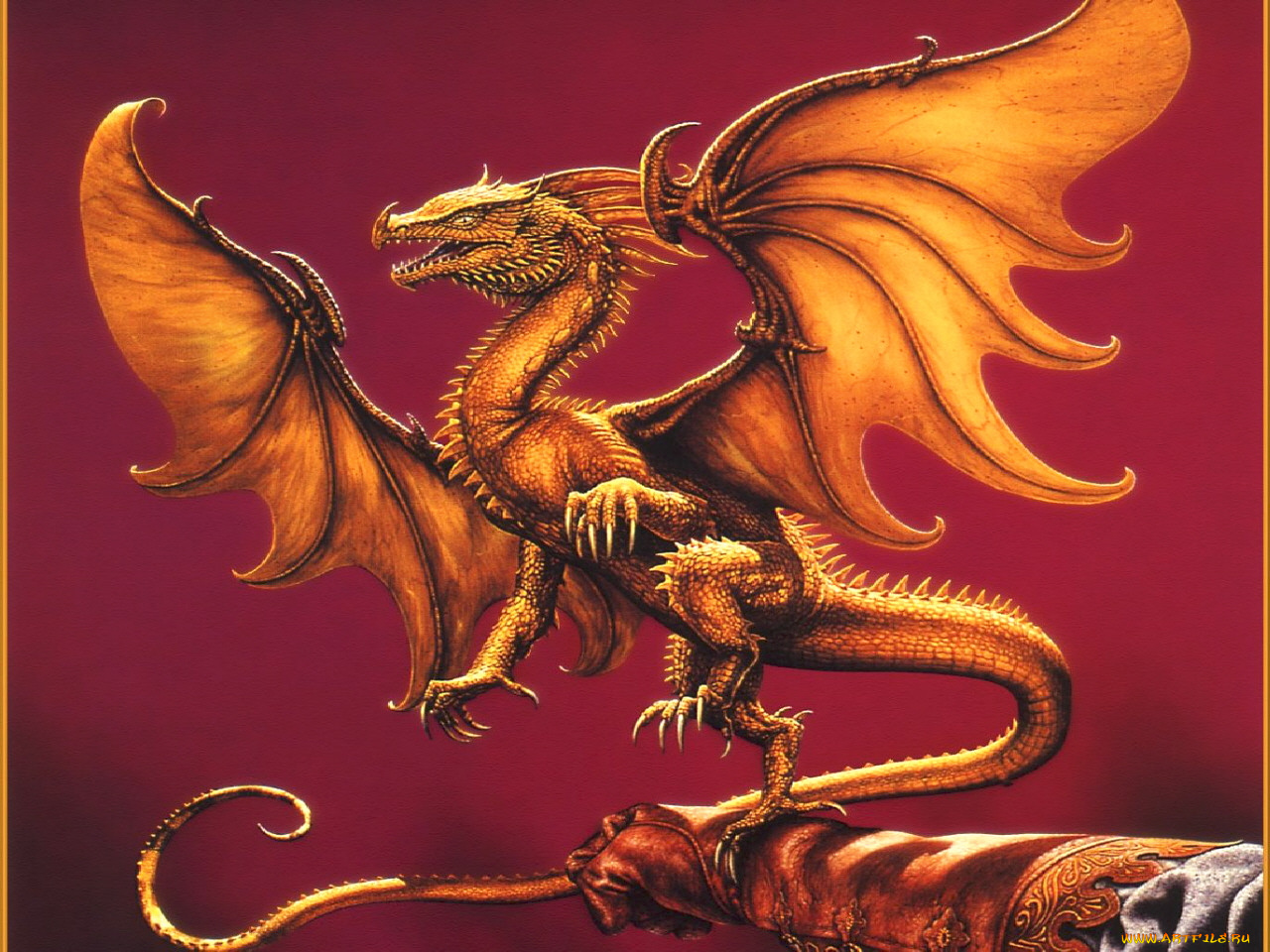 фэнтези, драконы