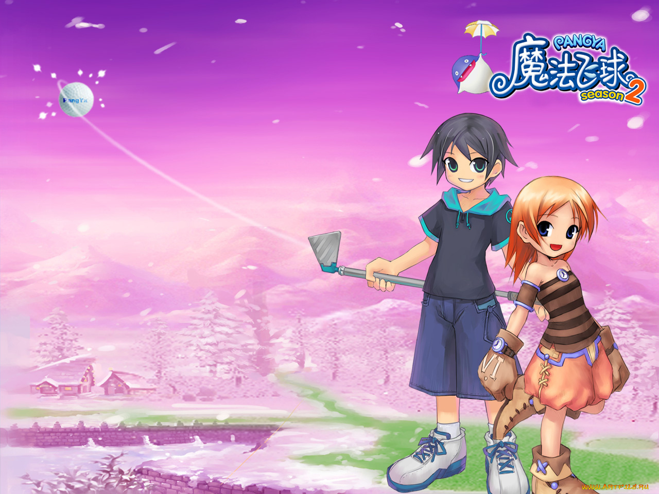 pangya, аниме