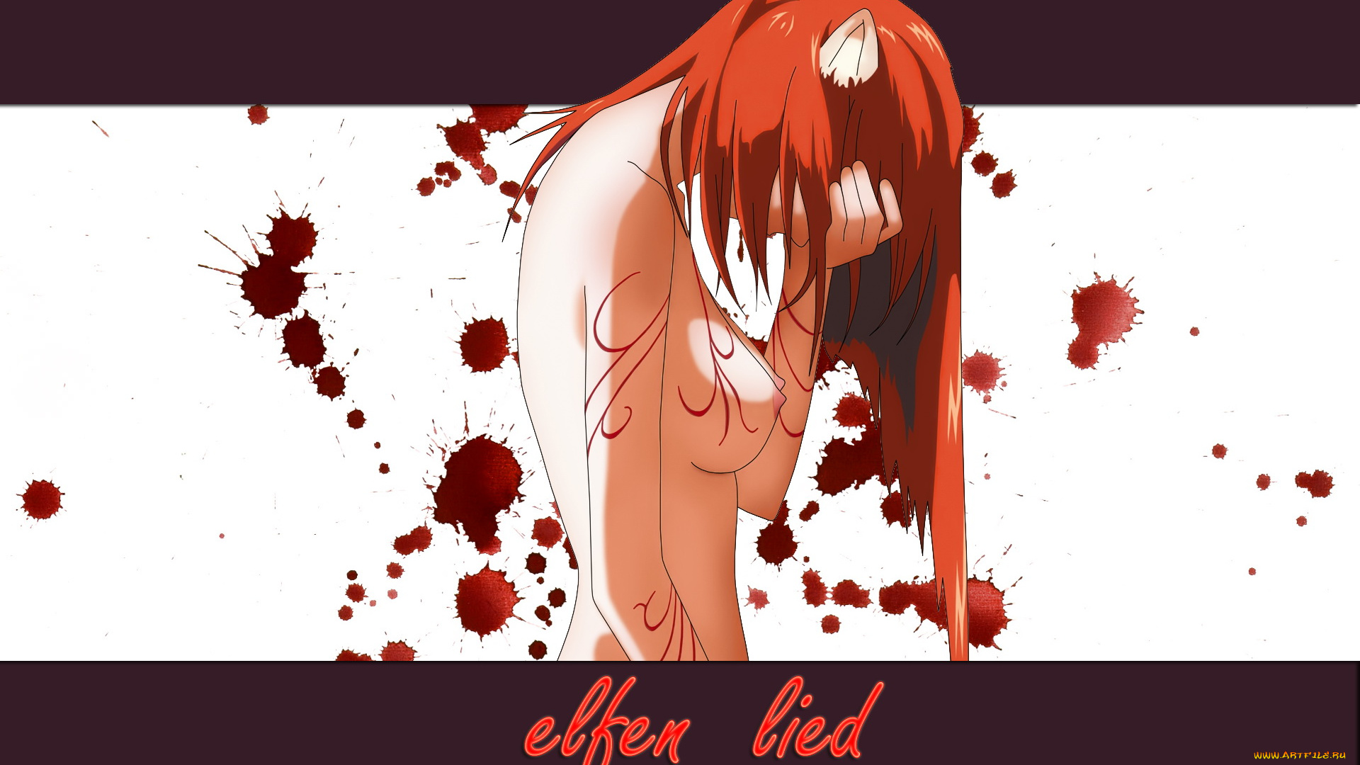 аниме, elfen, lied