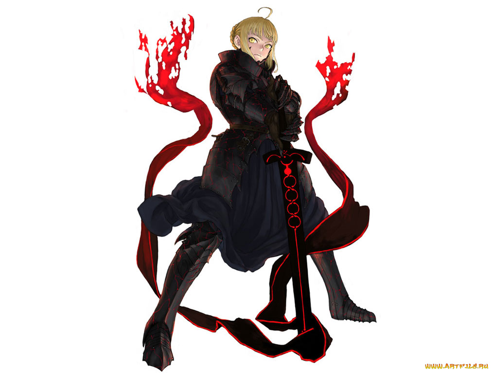 аниме, fate, stay, night