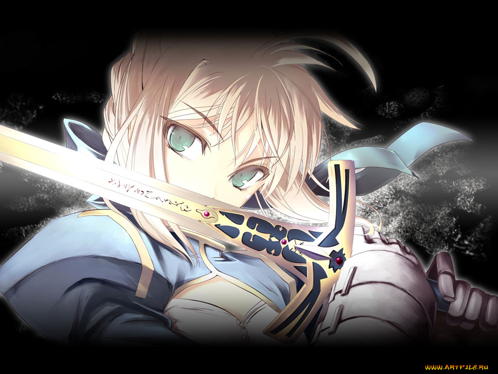 аниме, fate, stay, night