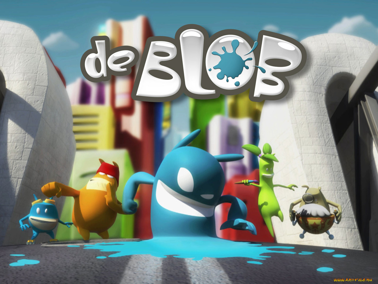 de, blob, видео, игры