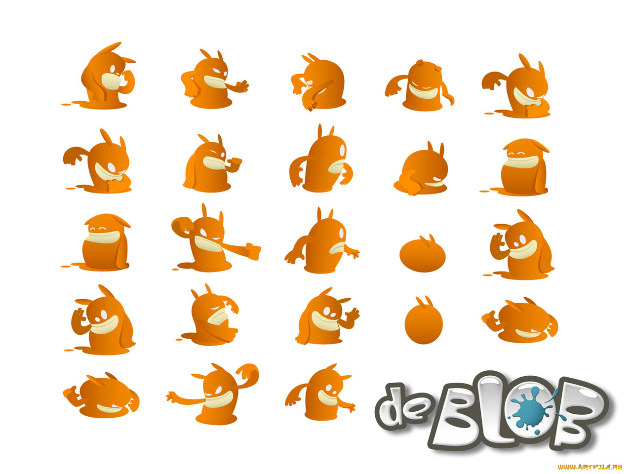 de, blob, видео, игры