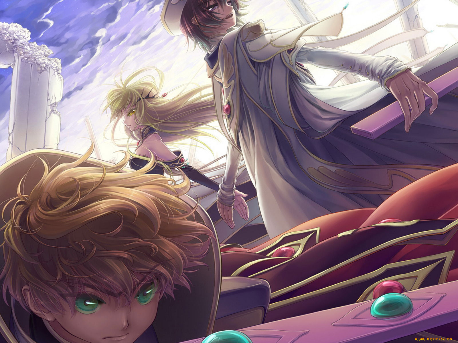 аниме, code, geass