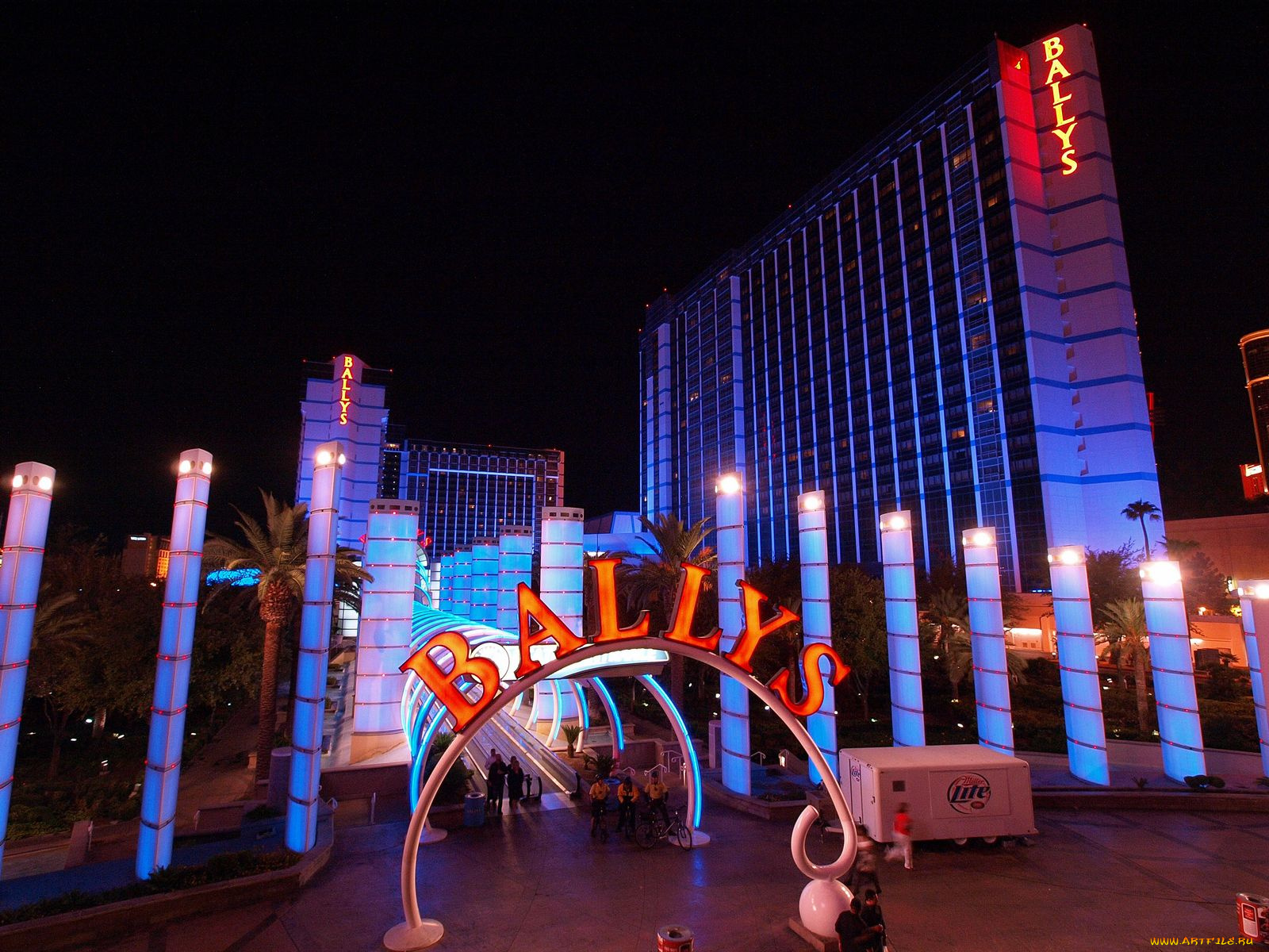 города, огни, ночного