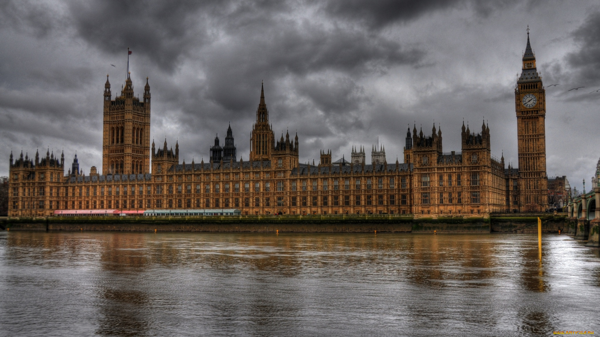 города, лондон, великобритания