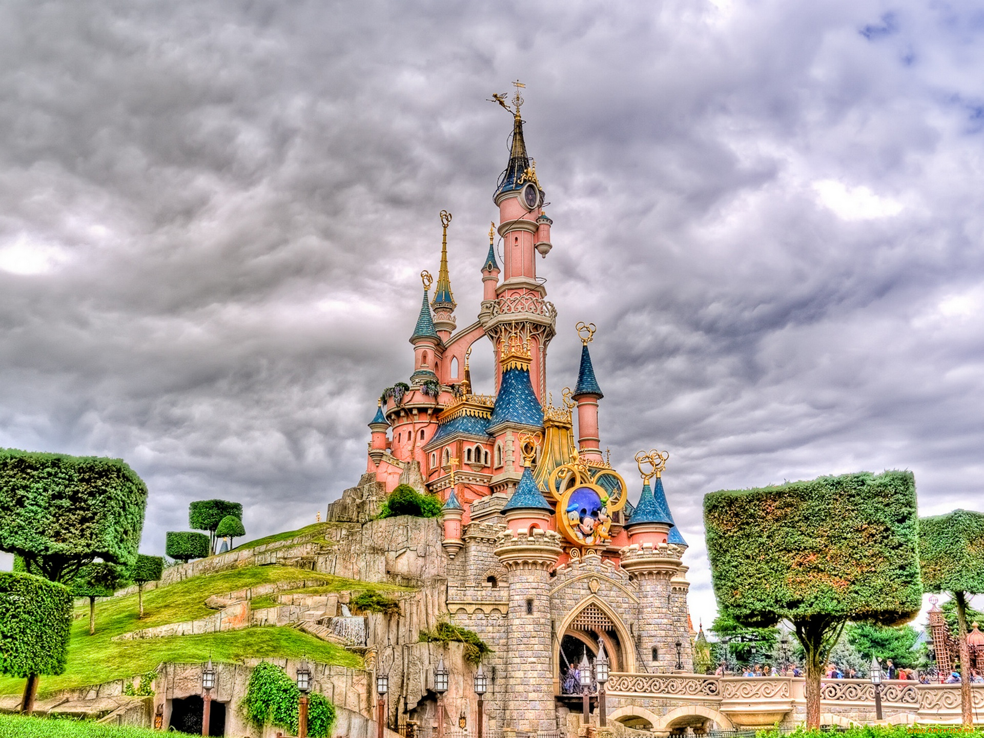 города, диснейленд