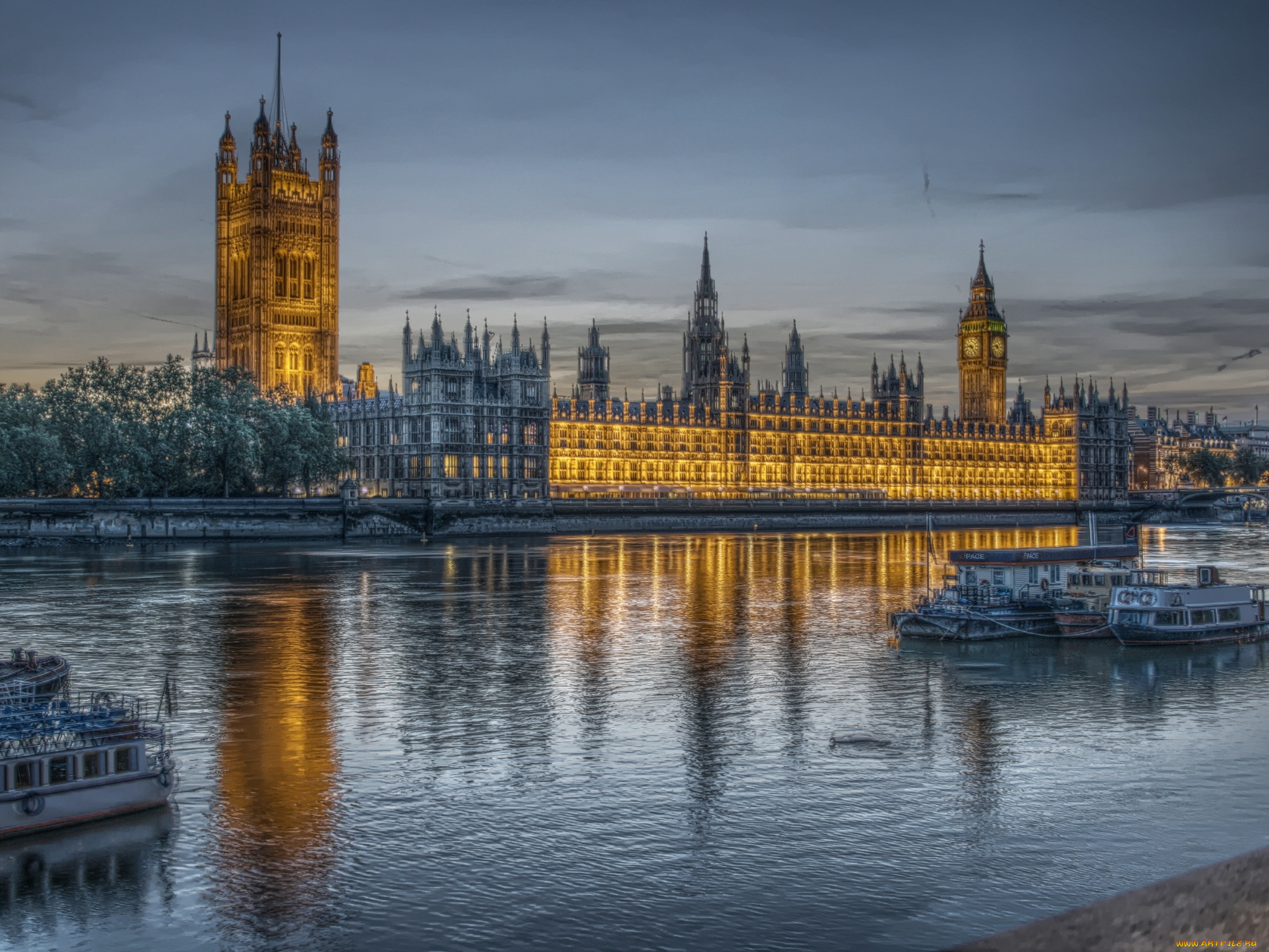 города, лондон, великобритания