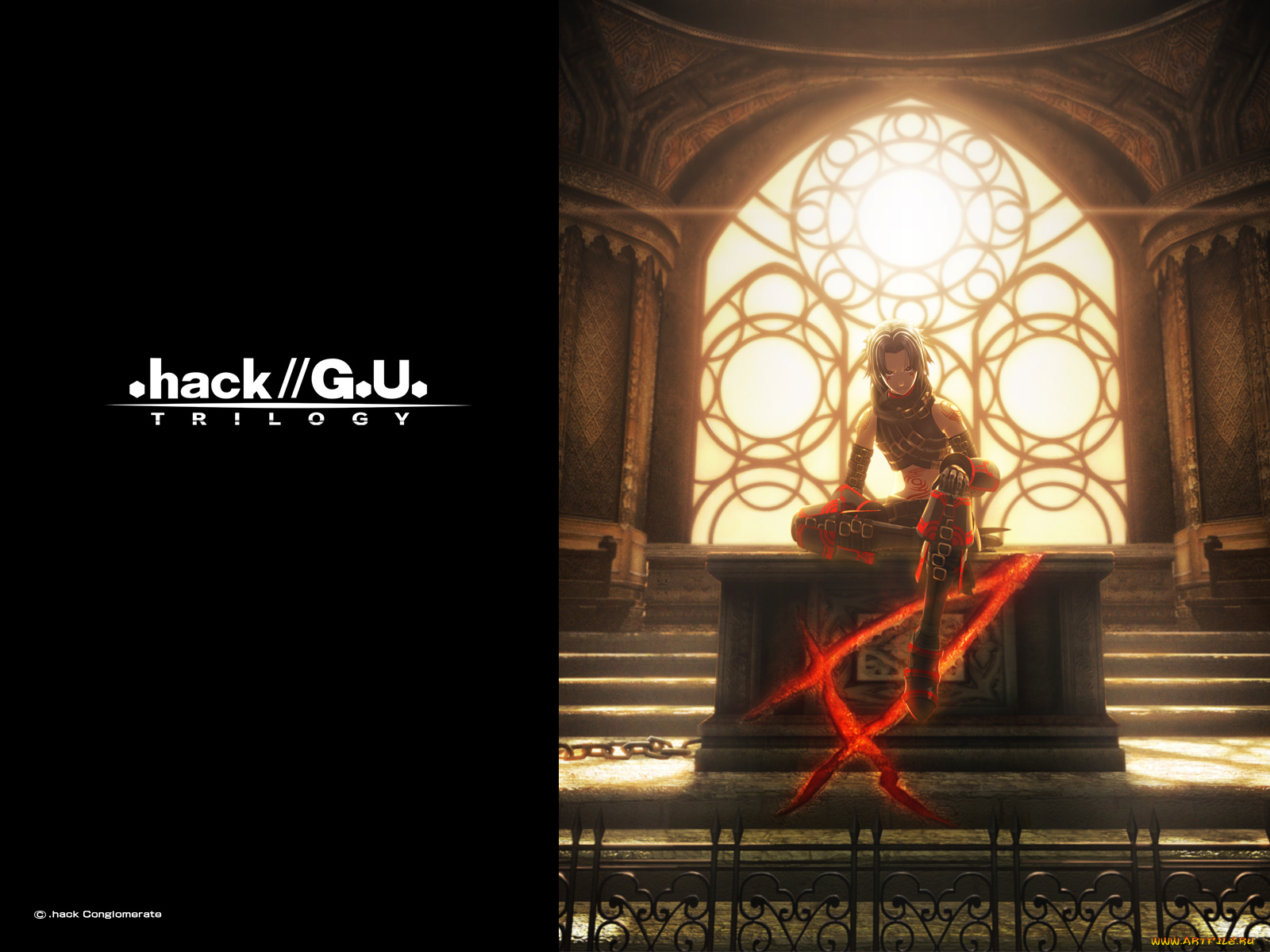 аниме, hack, sign