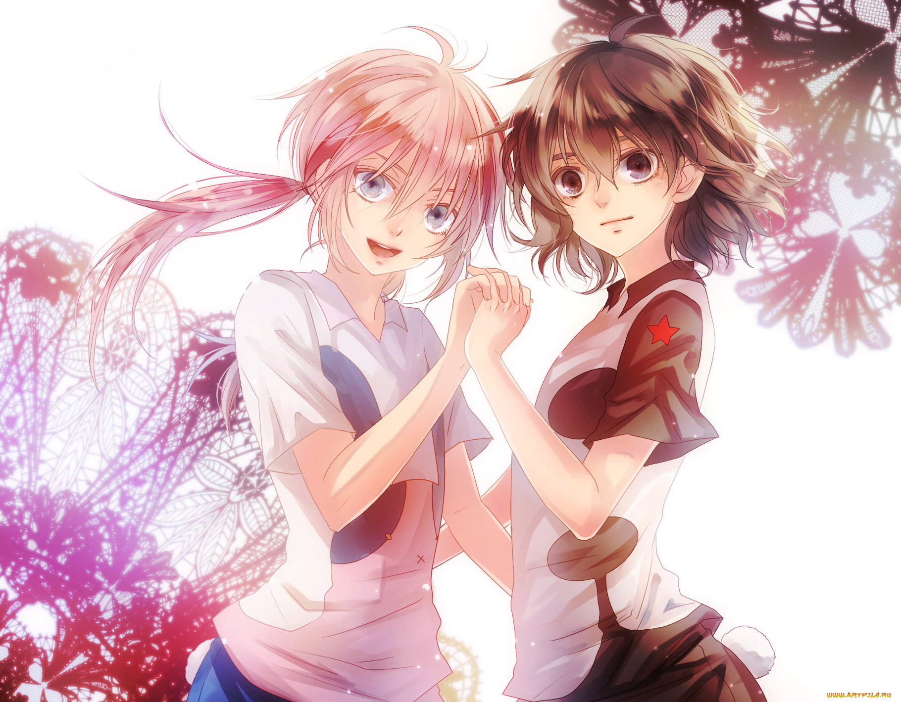 аниме, inazuma, eleven, kirino, ranmaru, shindou, takuto