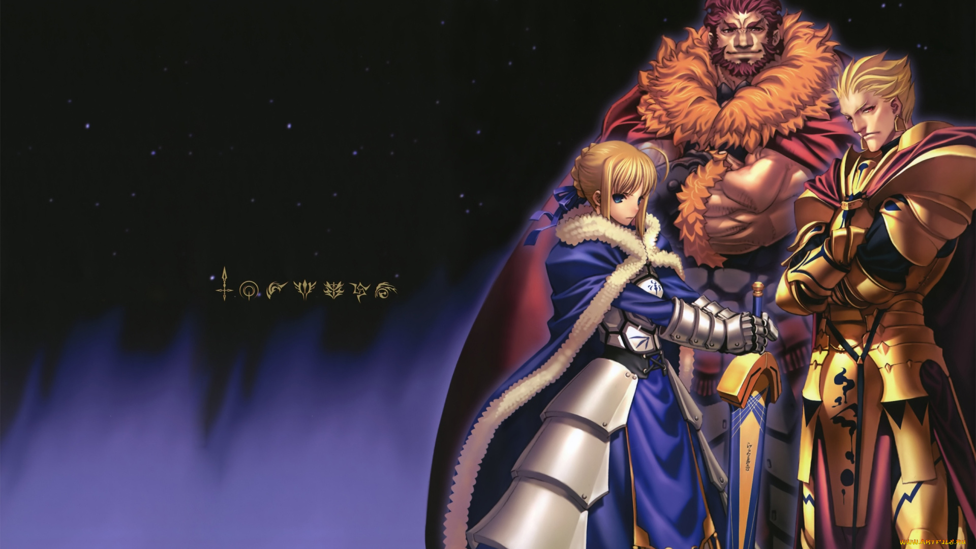 аниме, fate, zero,