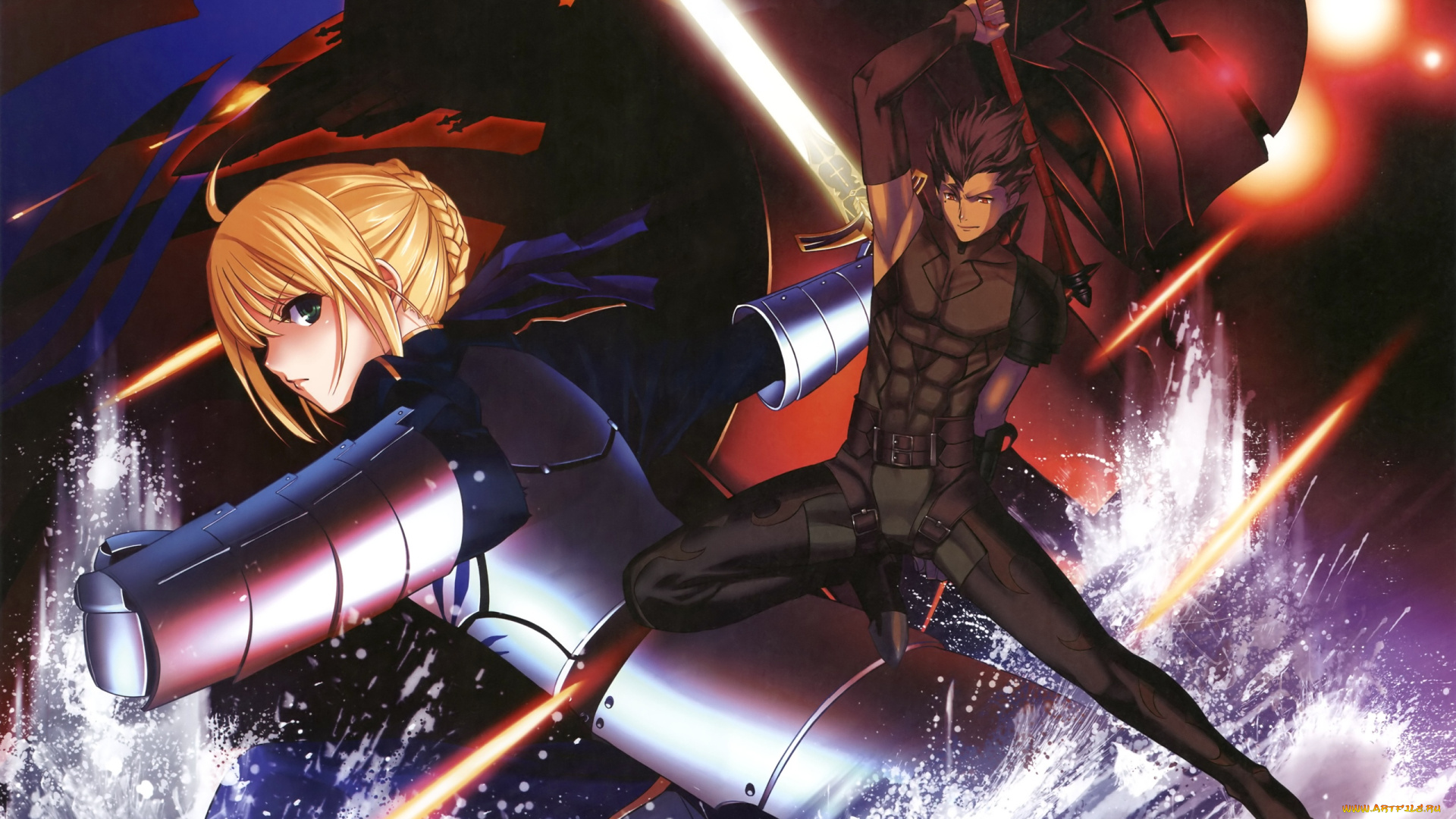 аниме, fate, zero,