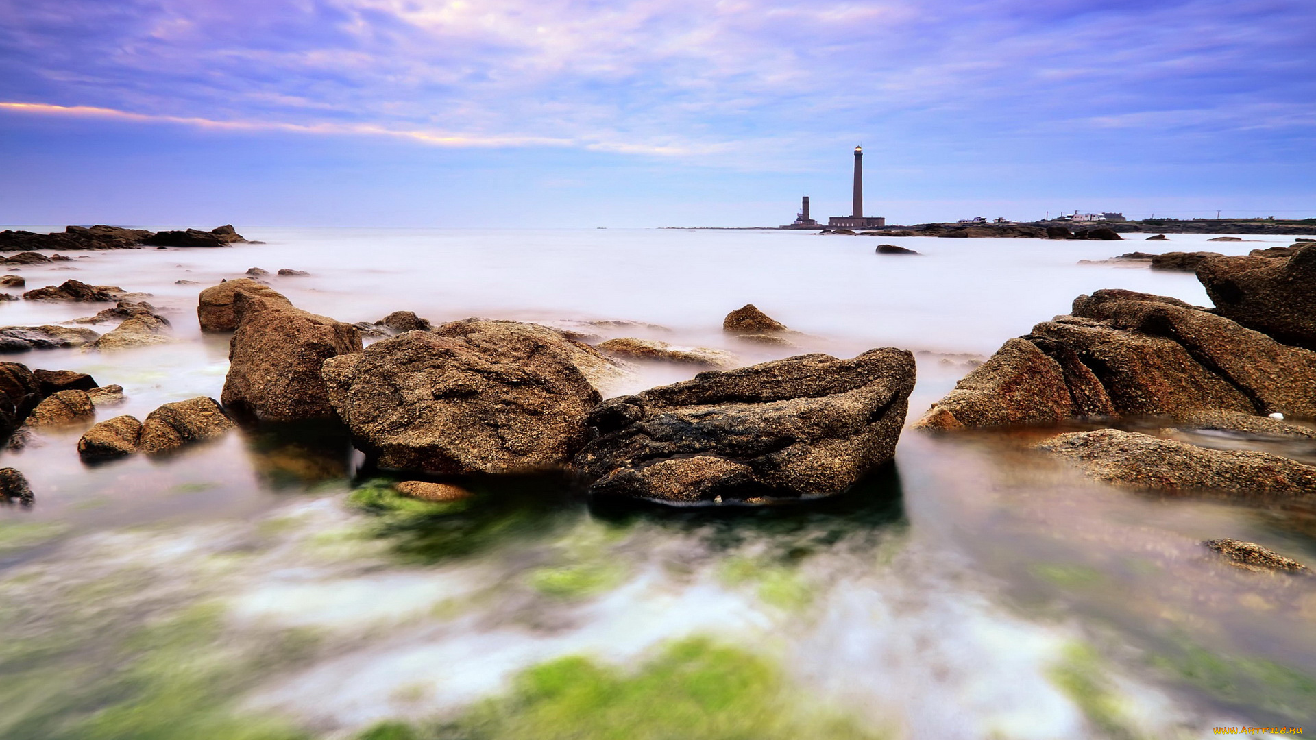 природа, маяки, маяк, камни