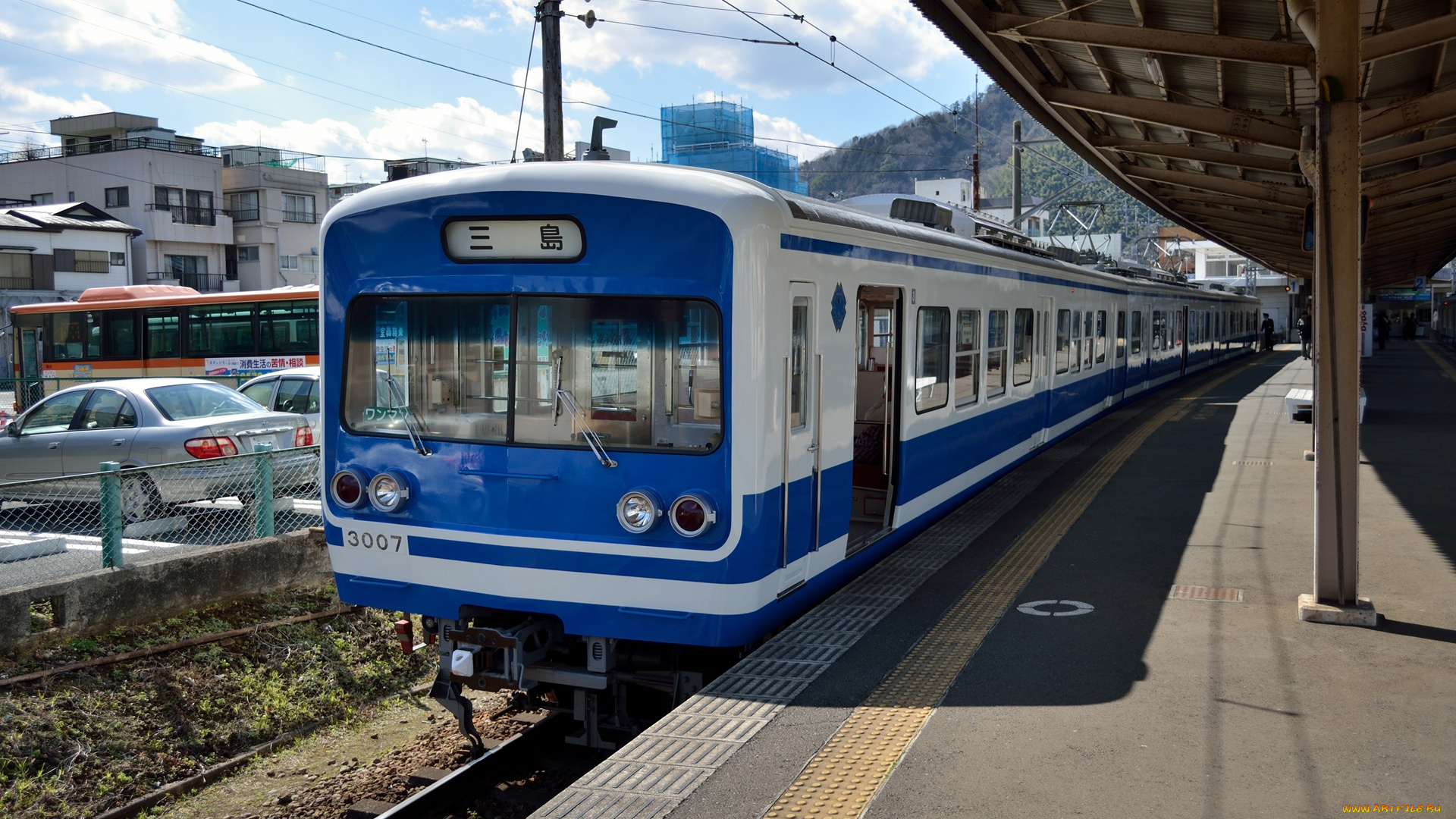 техника, электрички, платформа