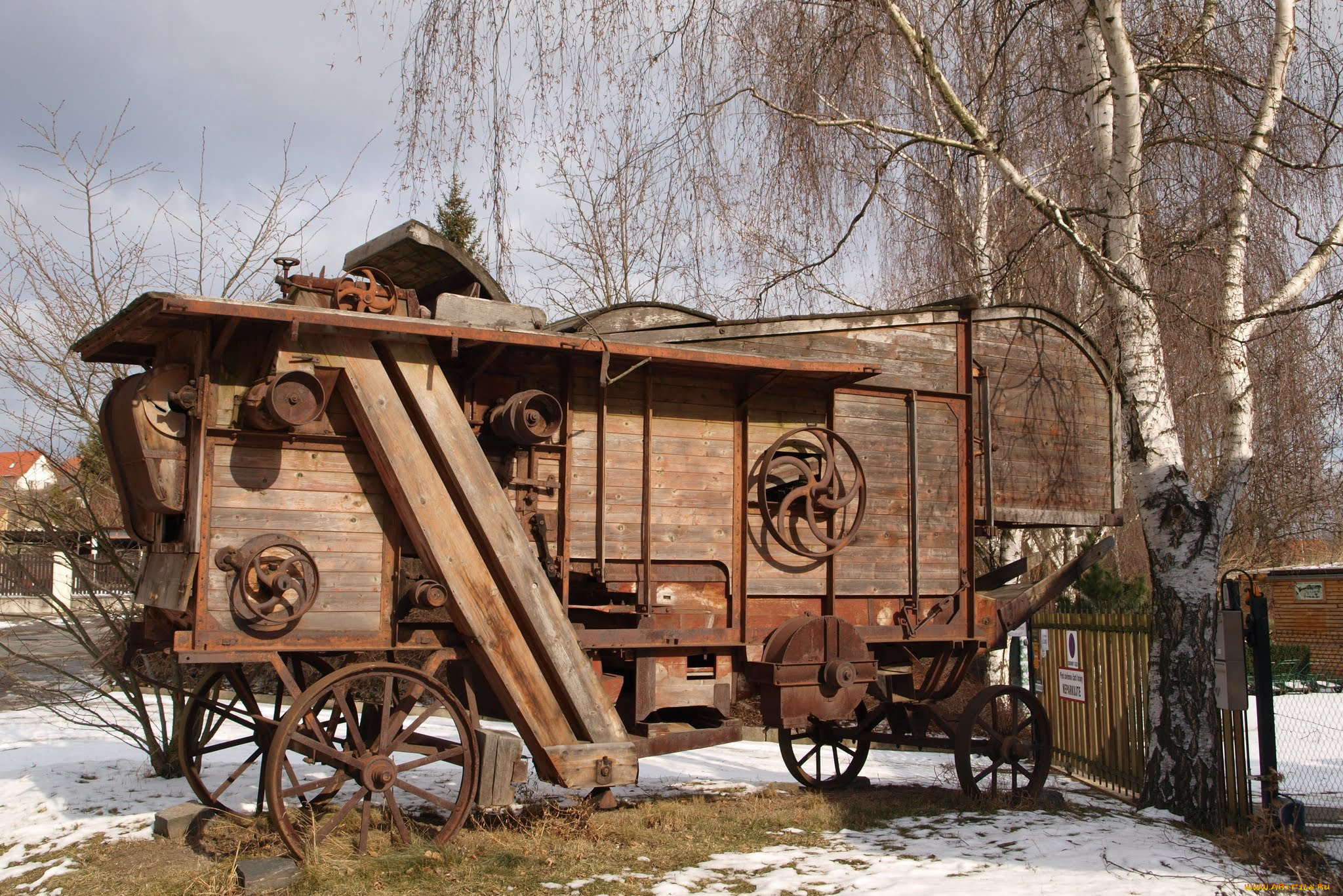 комбайн, техника, комбайны, Чехия