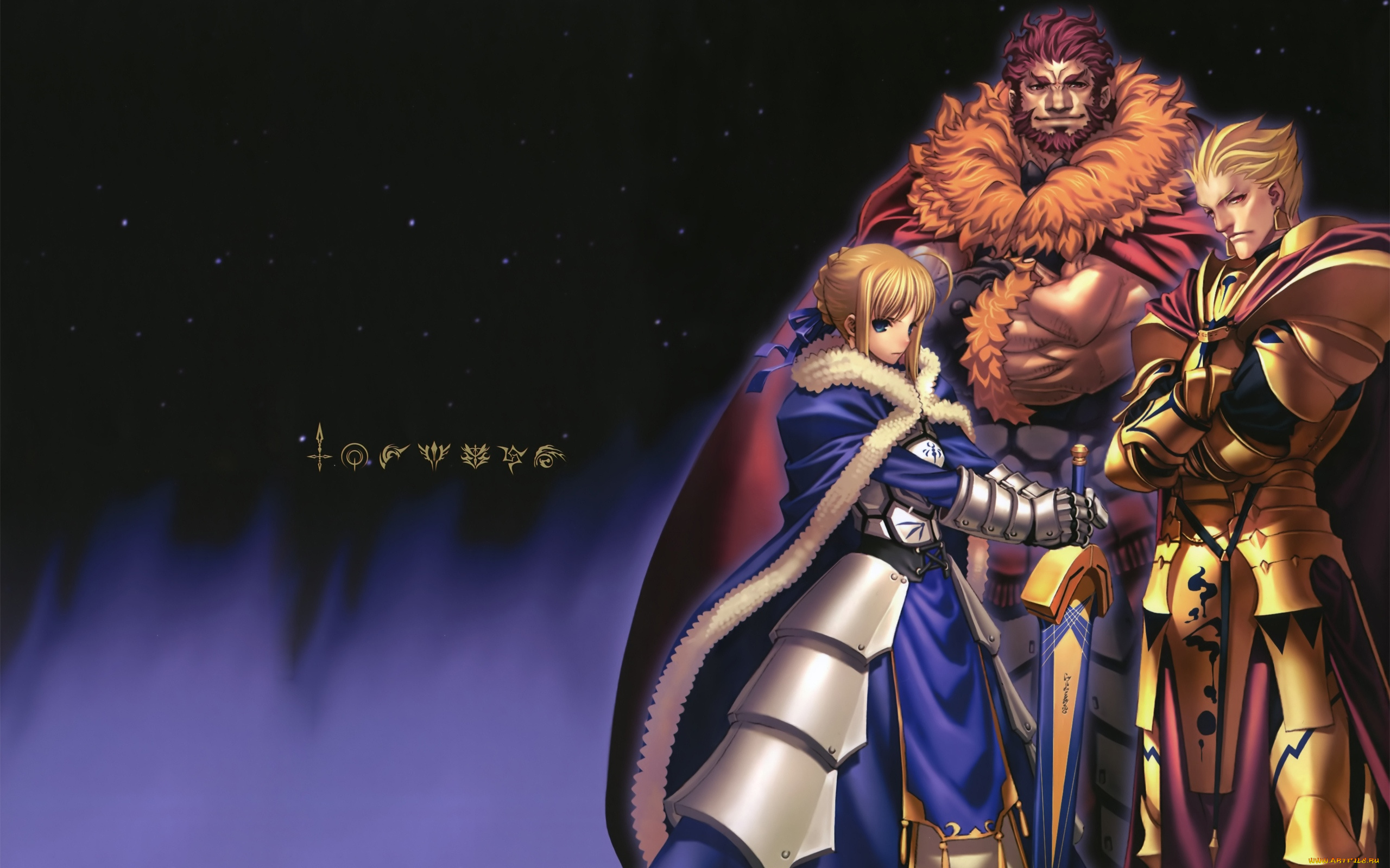 аниме, fate, zero,