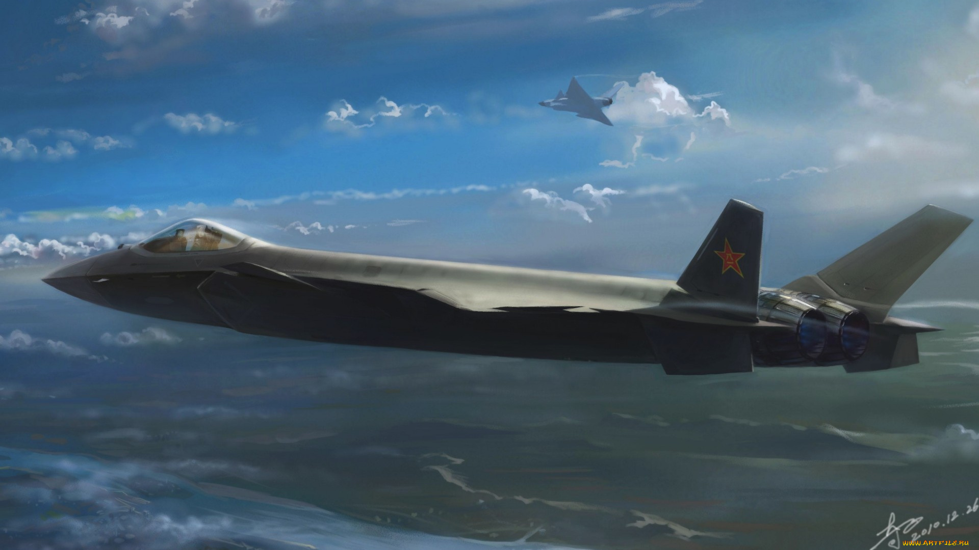 авиация, 3д, рисованые, graphic, f, -20