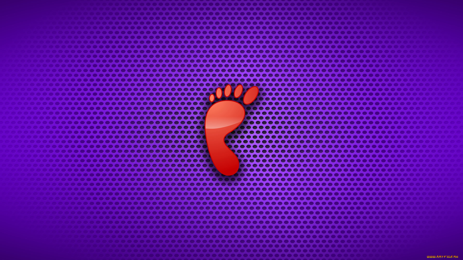 компьютеры, gnome, сетка, логотип, фон