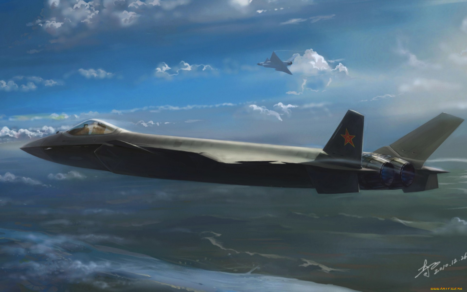 авиация, 3д, рисованые, graphic, f, -20