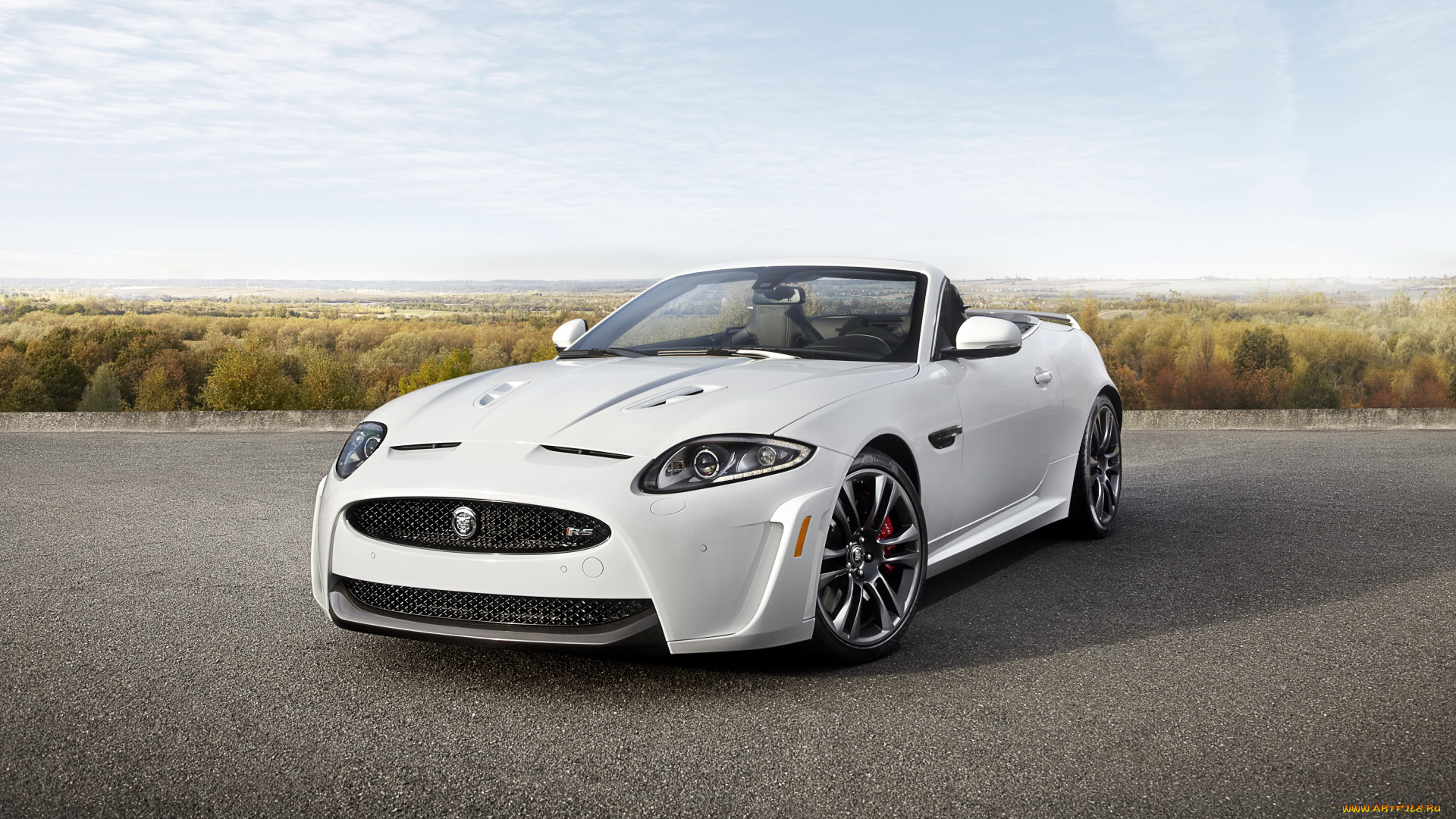 2012, jaguar, xkr-s, автомобили, jaguar, кабриолет, белый