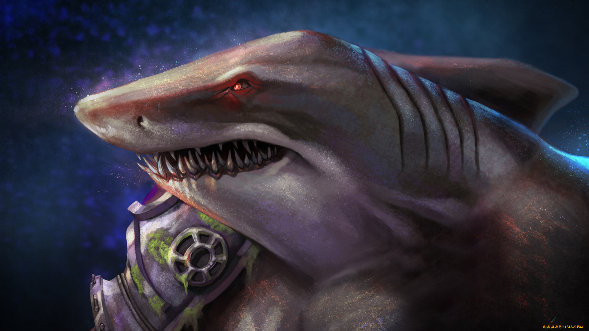 акула, фэнтези, существа, существо, shark