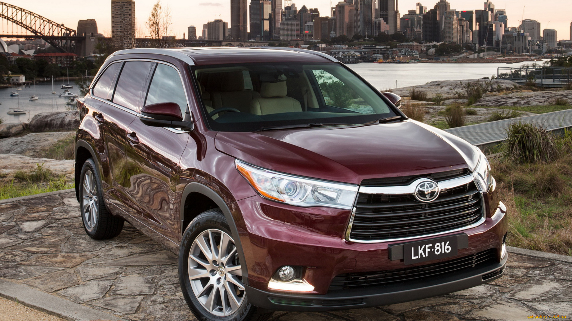 автомобили, toyota, 2014, kluger