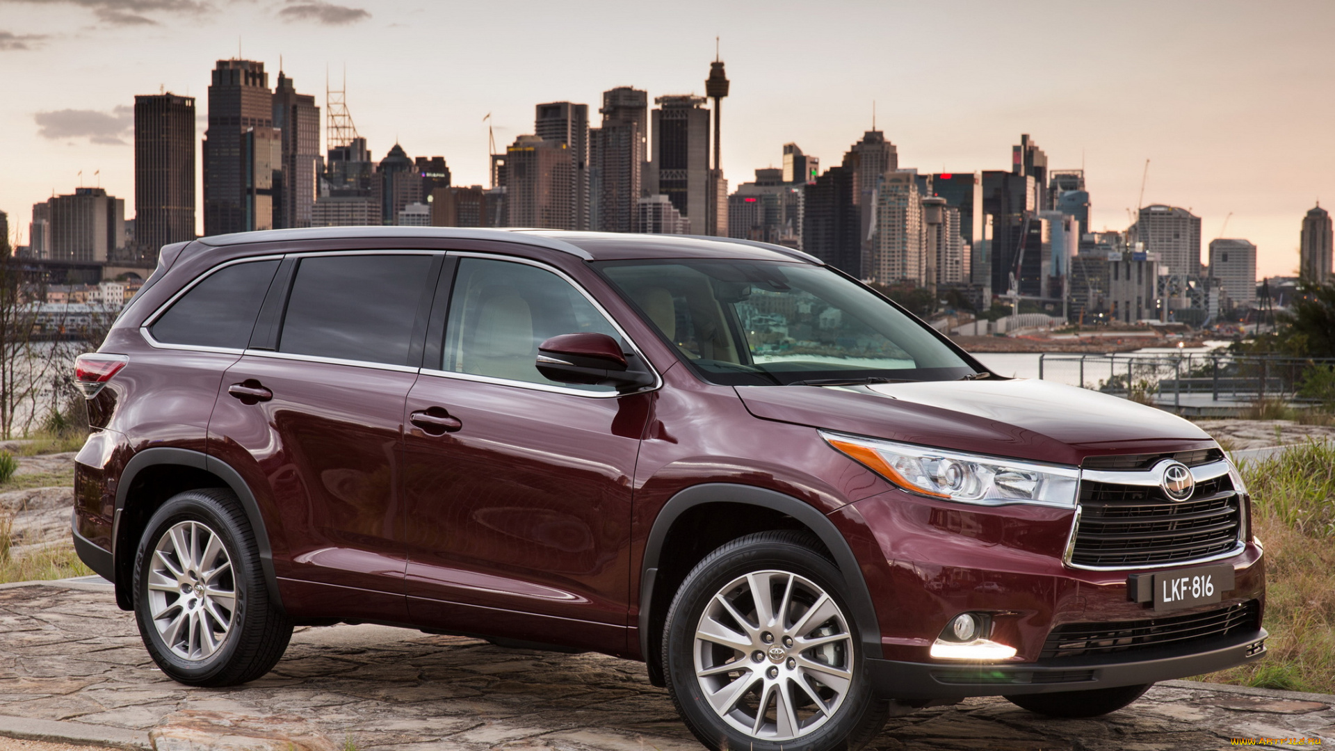 автомобили, toyota, 2014, kluger