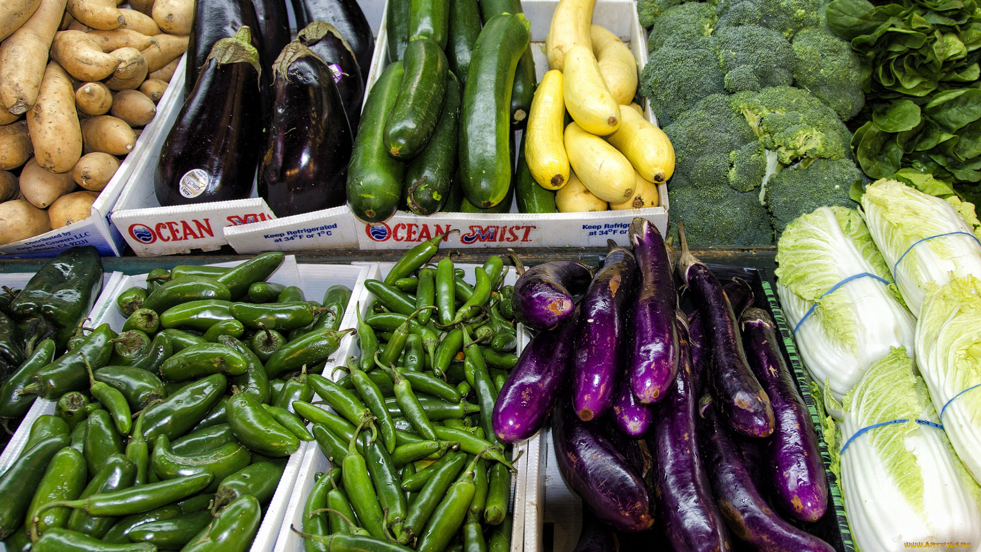 еда, овощи, прилавок