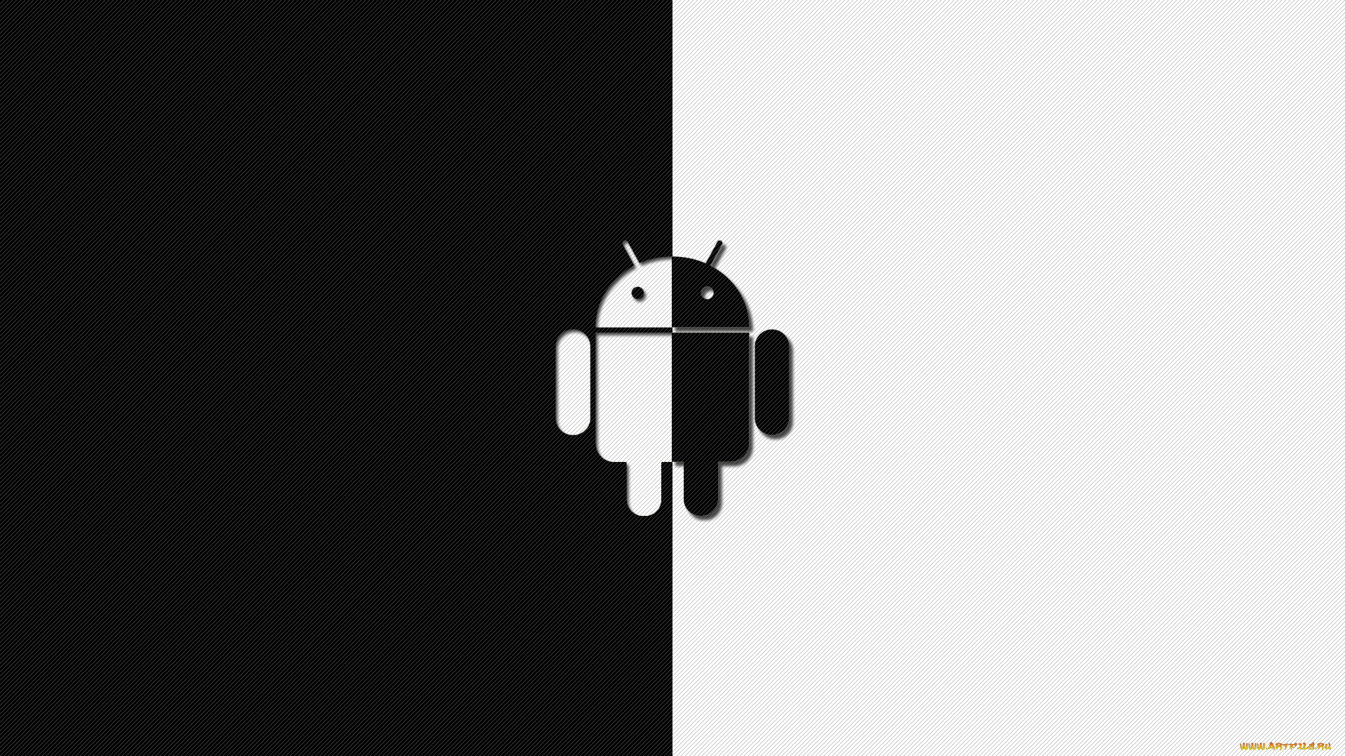 компьютеры, android, логотип, фон