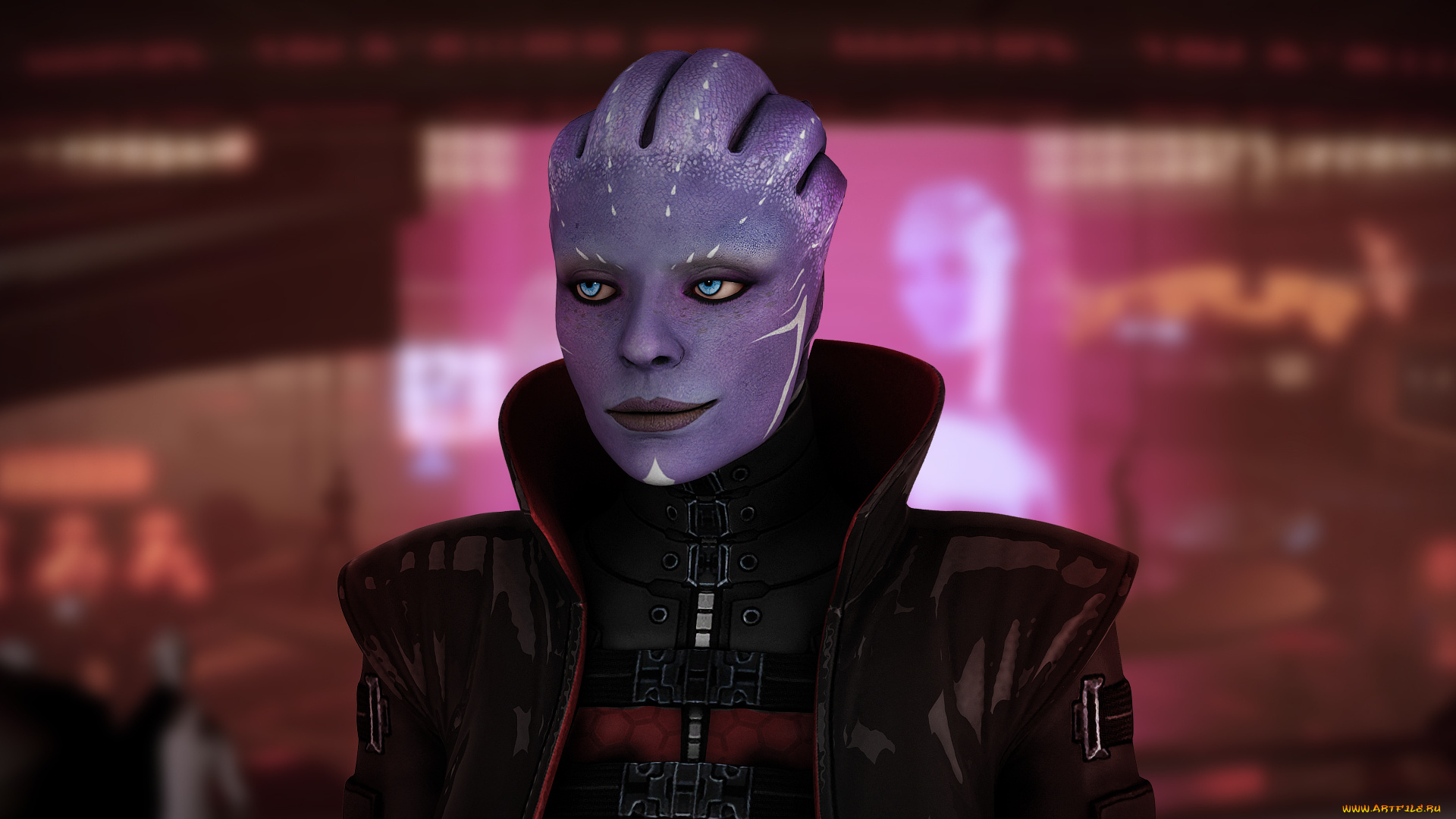 mass, effect, видео, игры, mass, effect, девушка