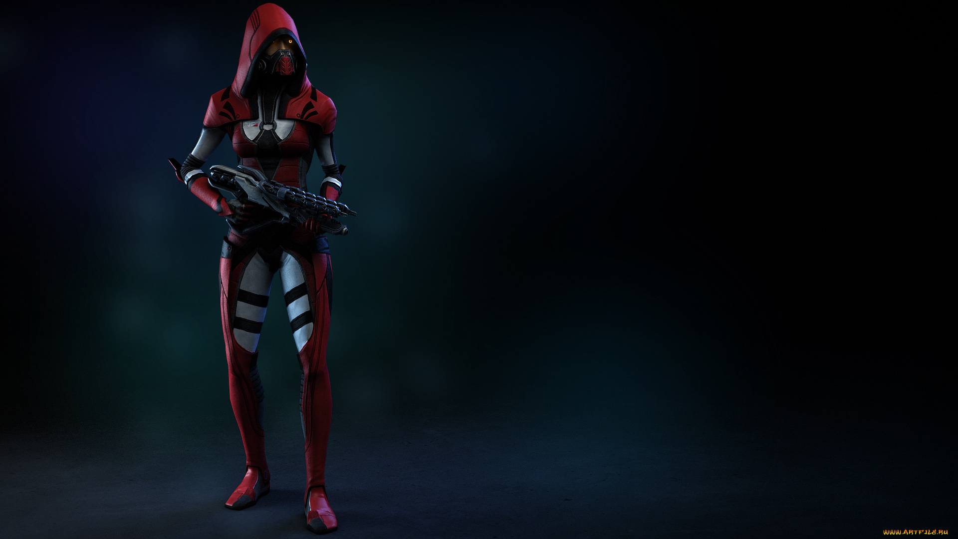 mass, effect, видео, игры, mass, effect, девушка