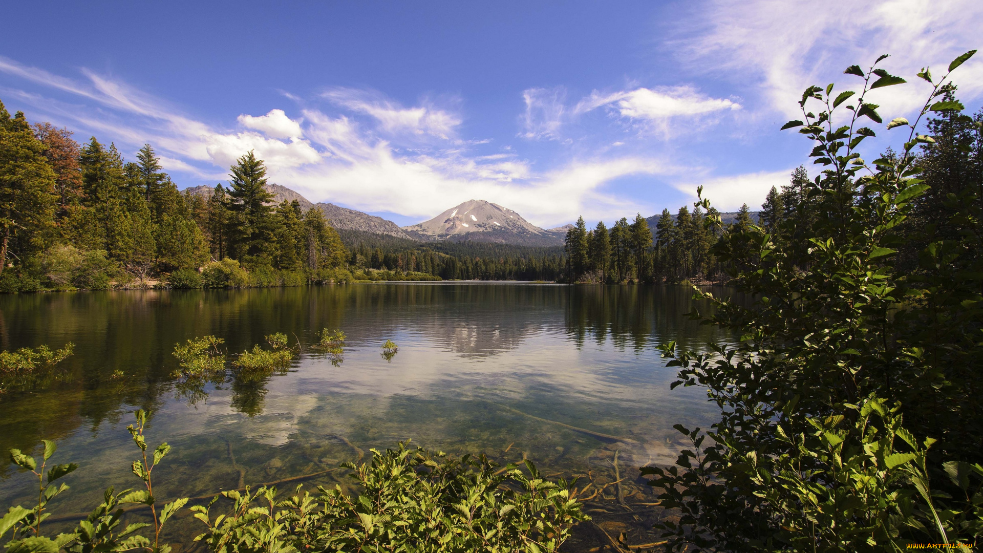 природа, реки, озера, сша, америка, национальный, парк