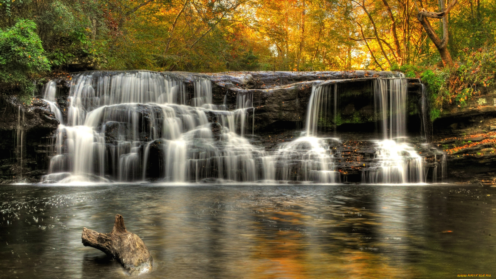 природа, водопады, вода