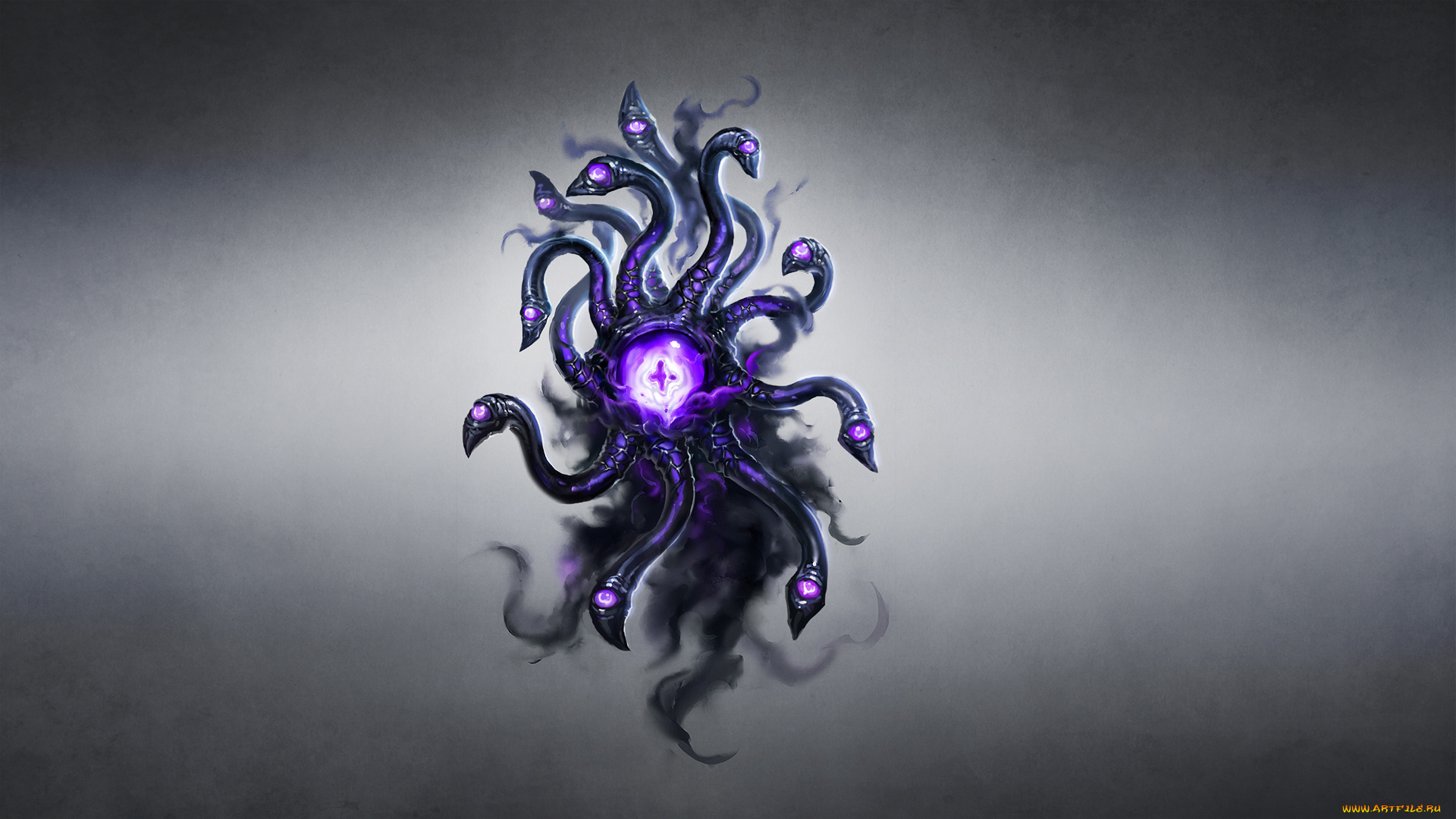 существо, фэнтези, существа, щупальца, осьминог