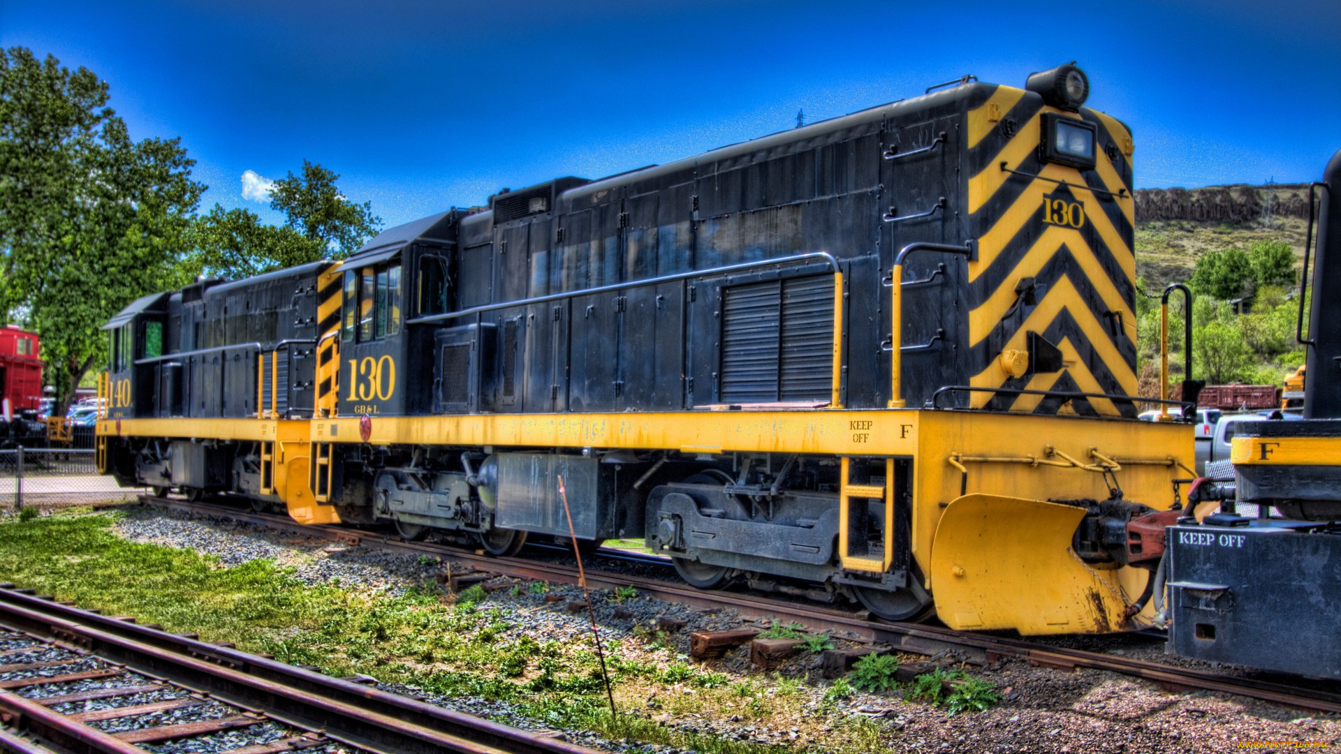 техника, локомотивы, локомотив, рельсы