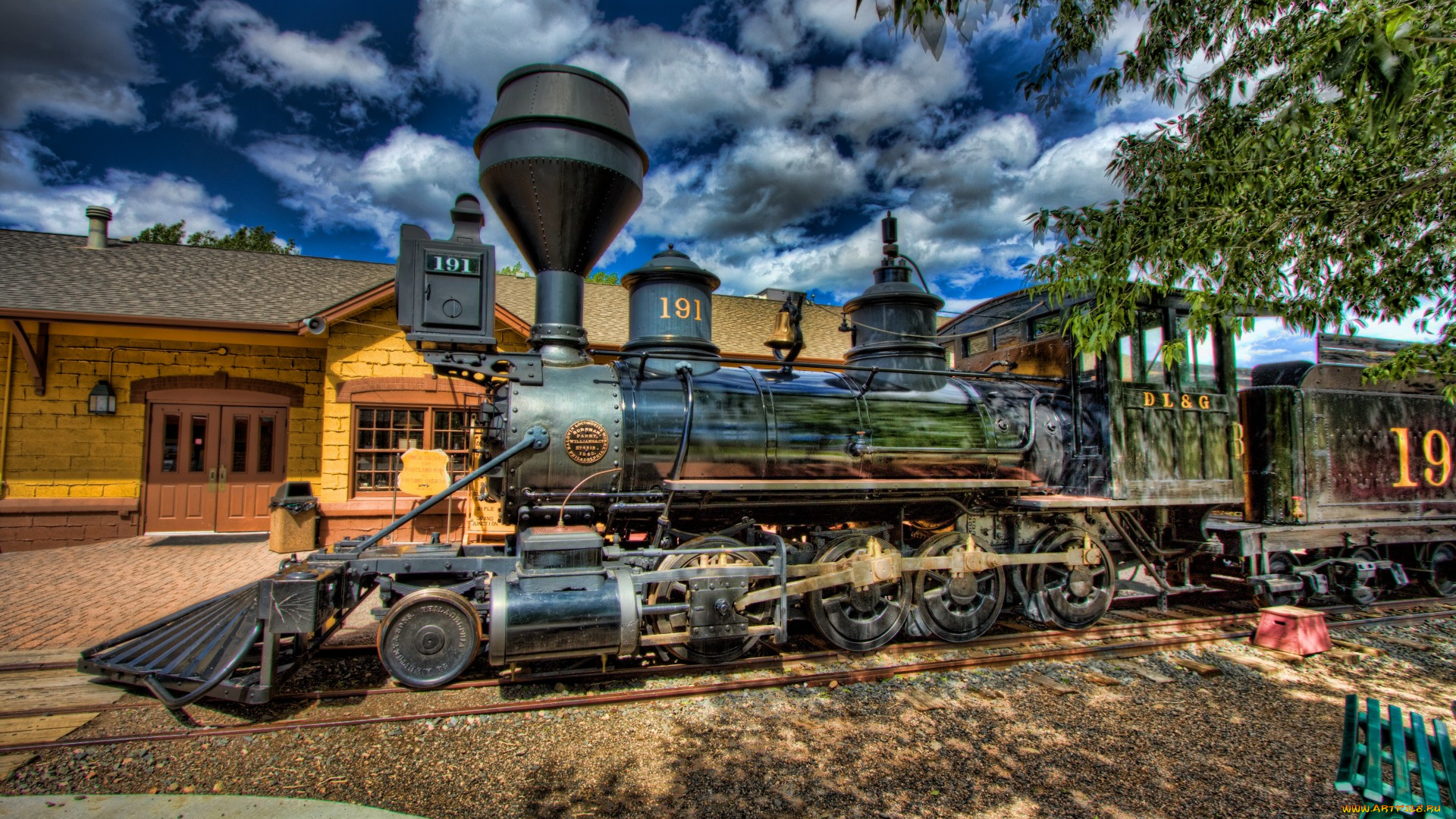 техника, паровозы, рельсы, паровоз