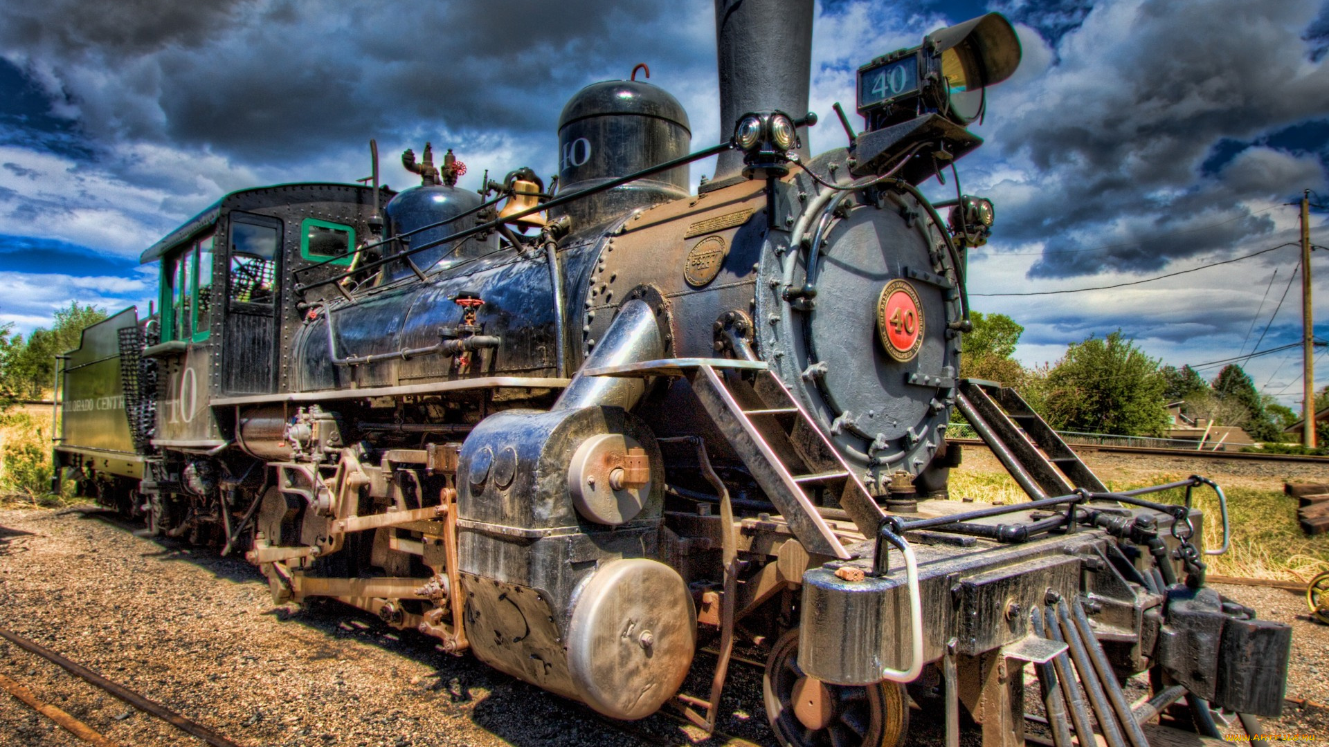 техника, паровозы, рельсы, паровоз