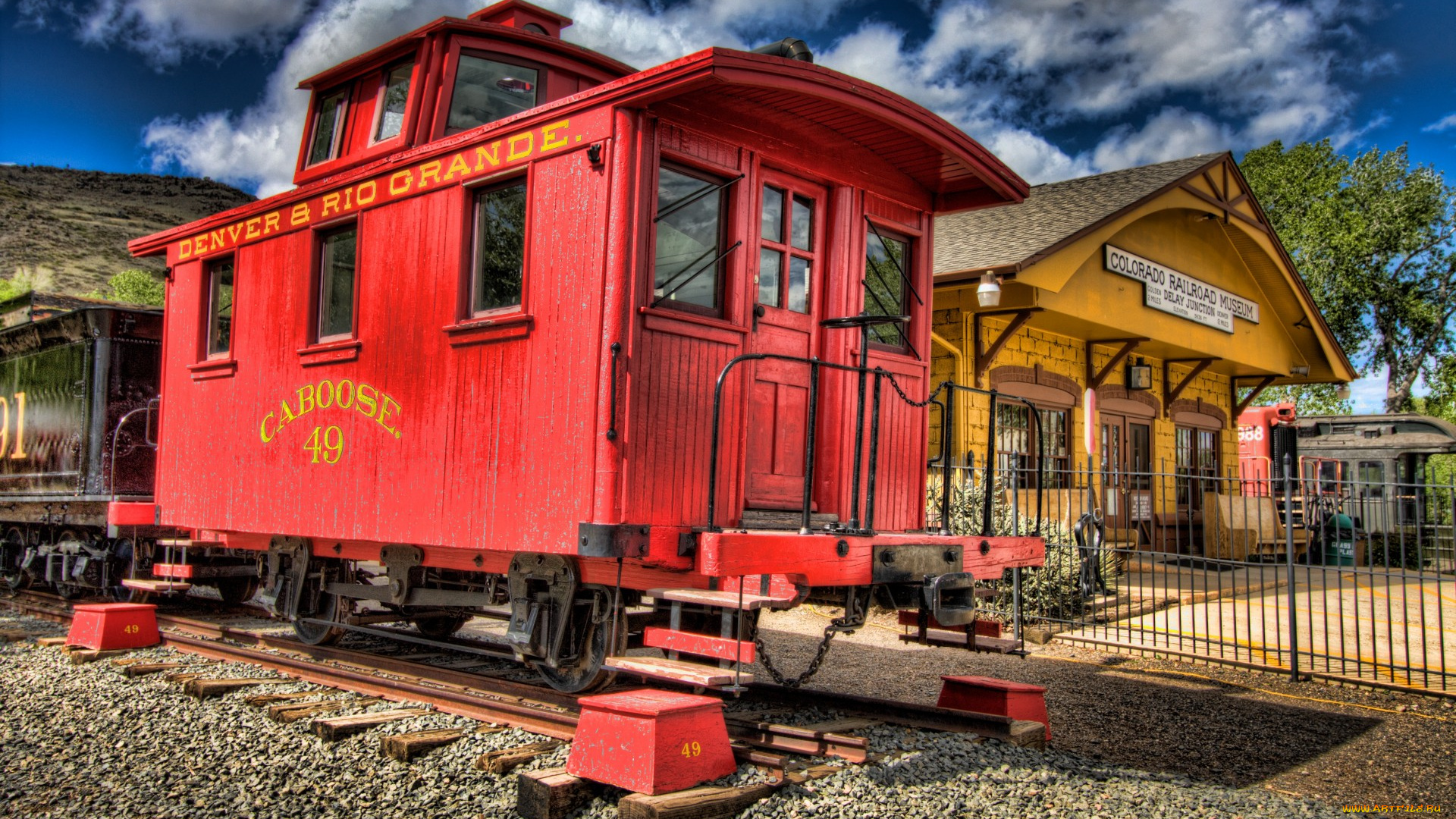 техника, вагоны, рельсы, вагон