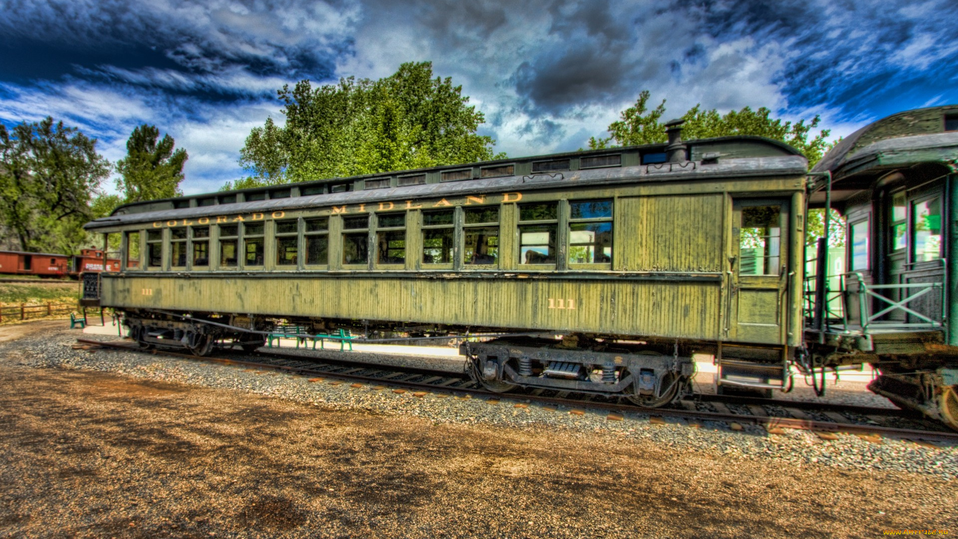 техника, вагоны, вагон, рельсы