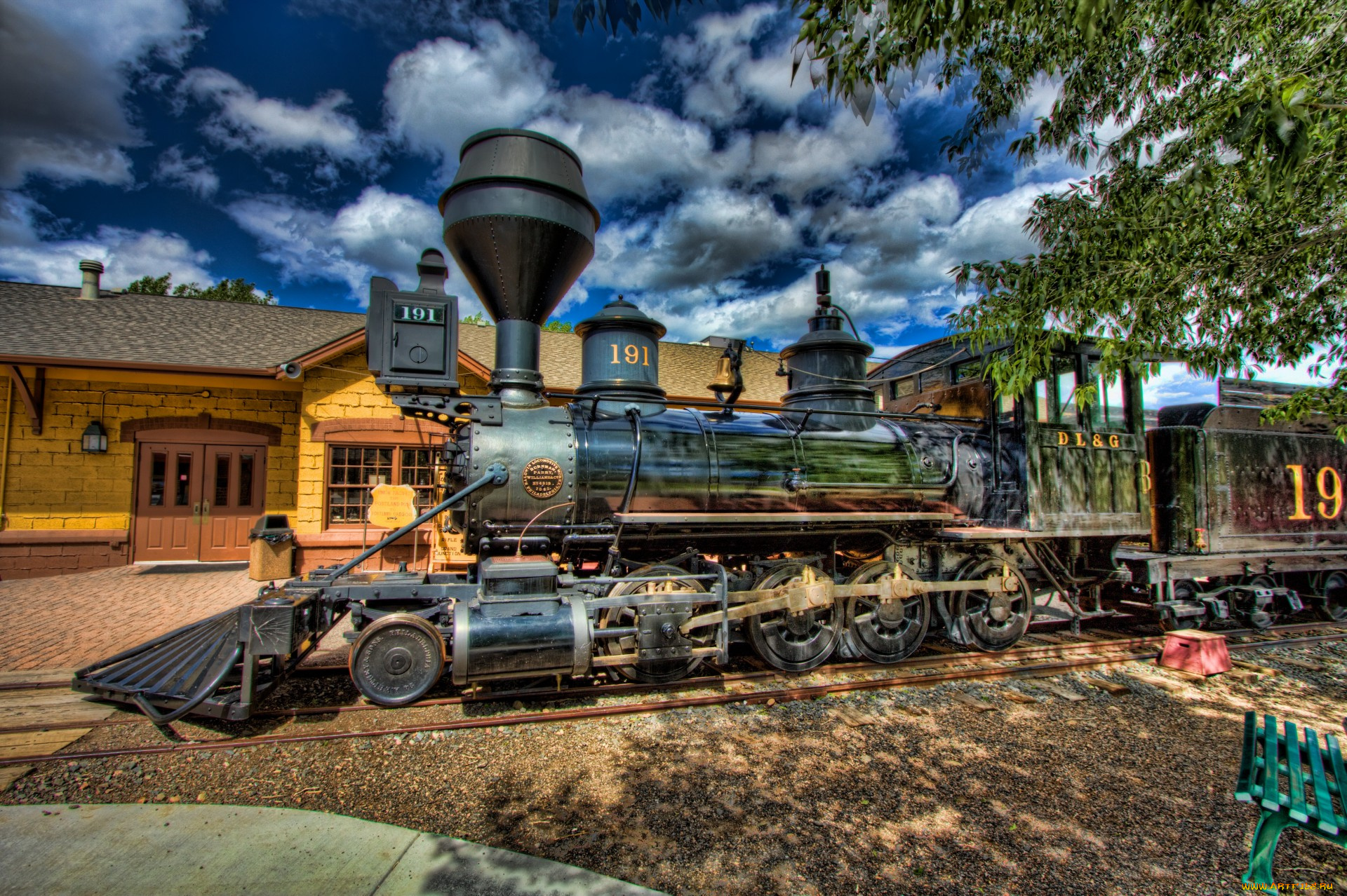 техника, паровозы, рельсы, паровоз