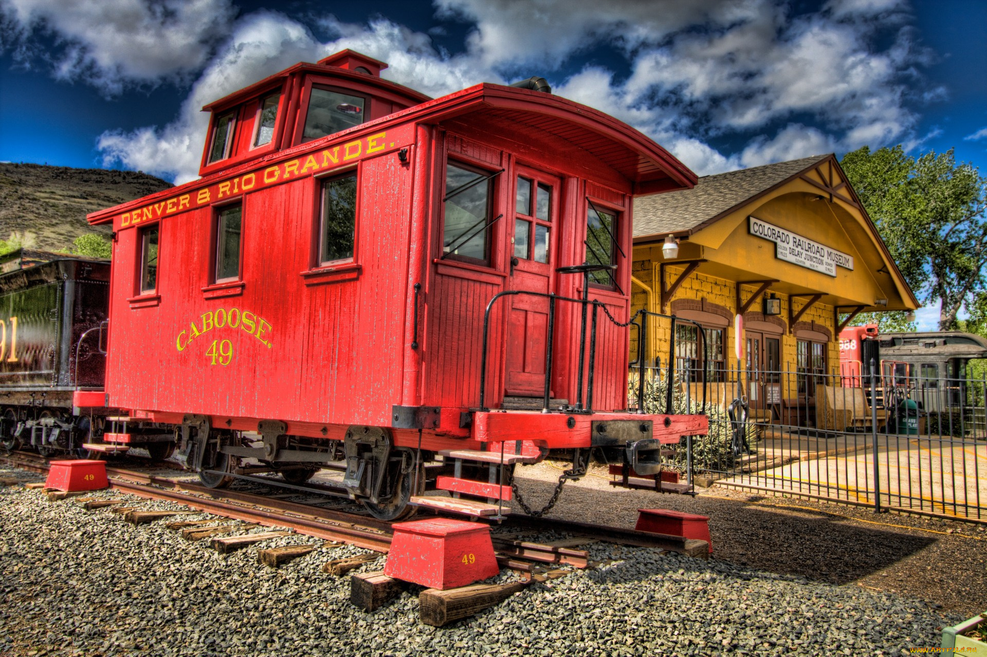 техника, вагоны, рельсы, вагон