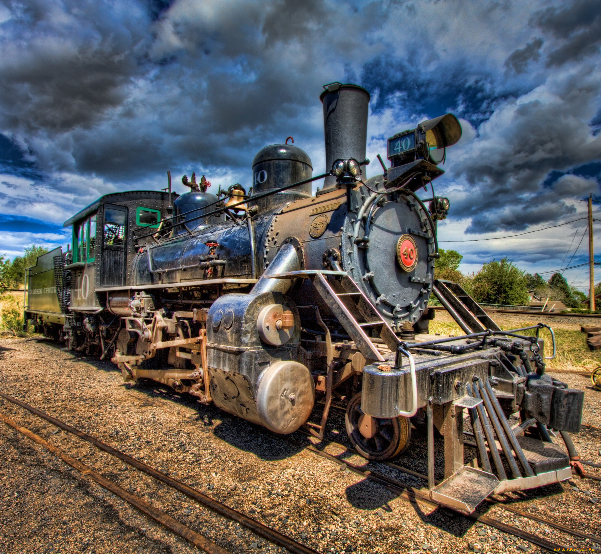 техника, паровозы, рельсы, паровоз