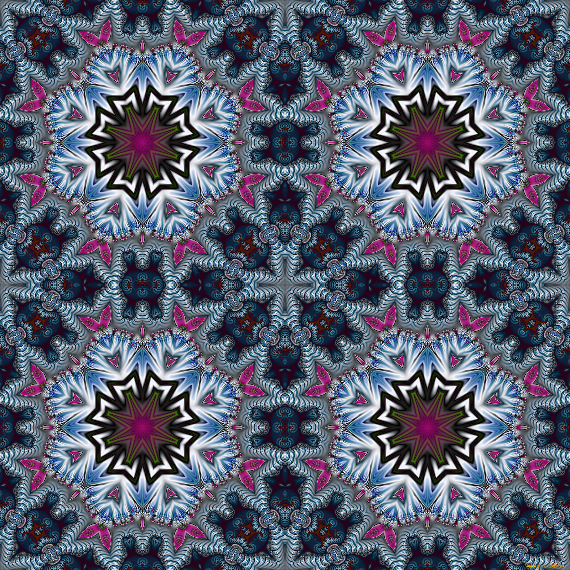 3д, графика, fractal, , фракталы, фон, цвета, узор