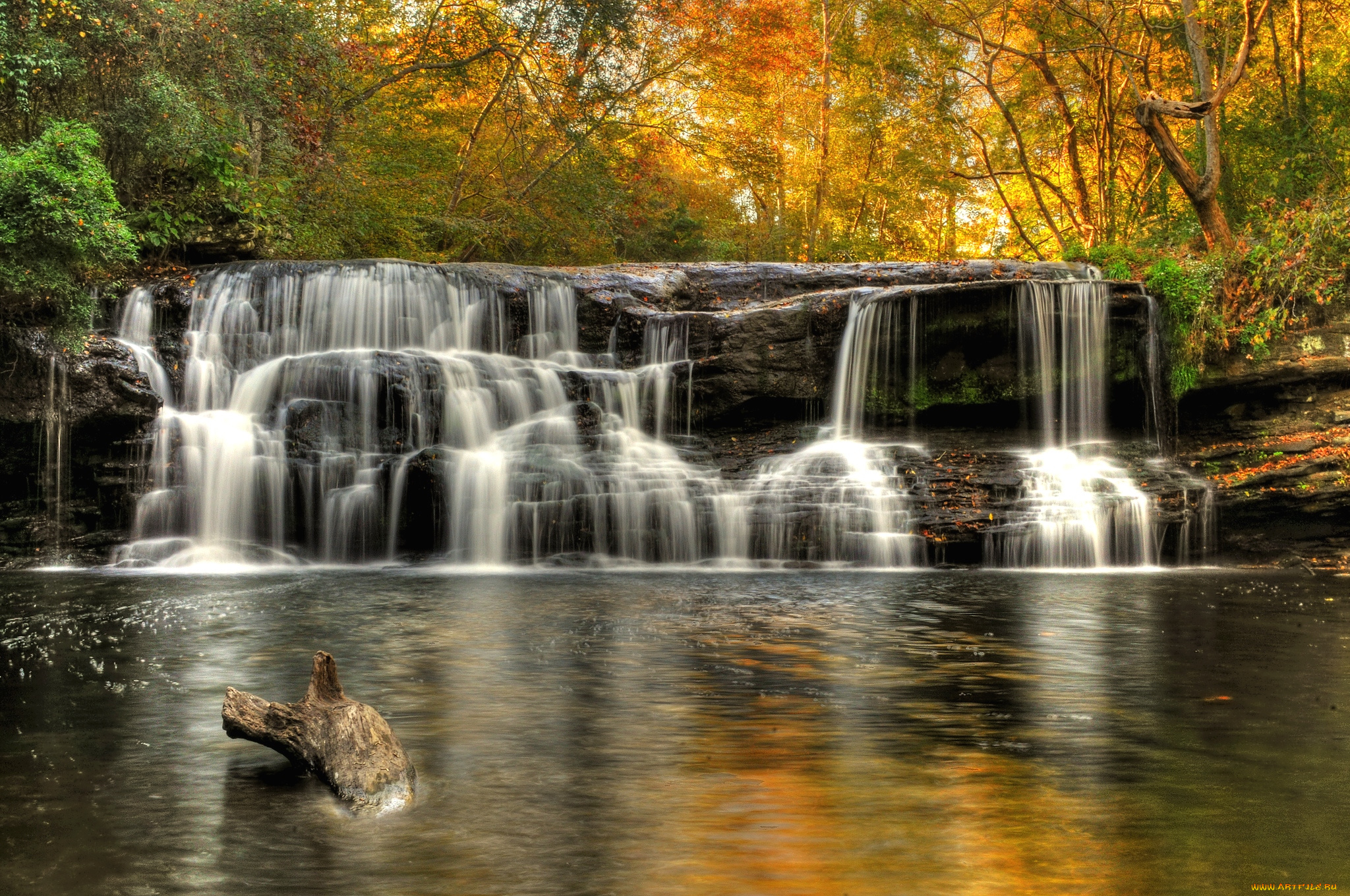 природа, водопады, вода